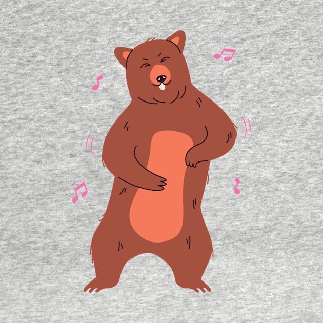 Funny Dancing Bear by FunnyMoonCosmic